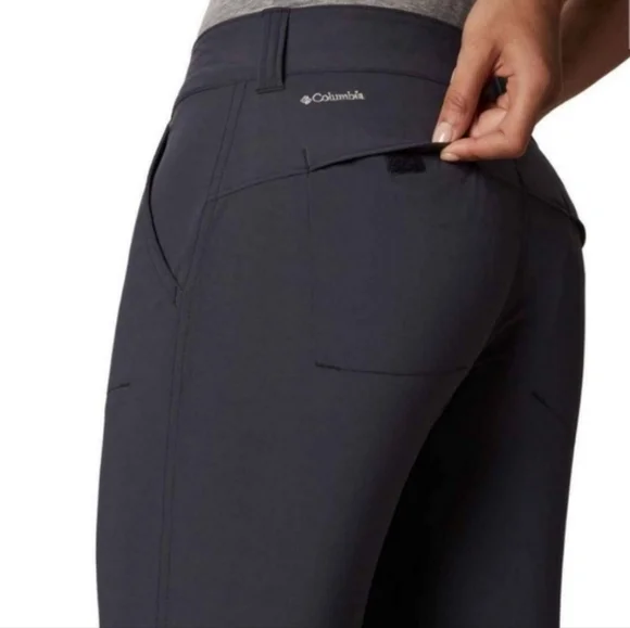 Columbia Pants Hiking Travel UPF Water Stain Resistant Saturday Trail sz 12 - Picture 5 of 12
